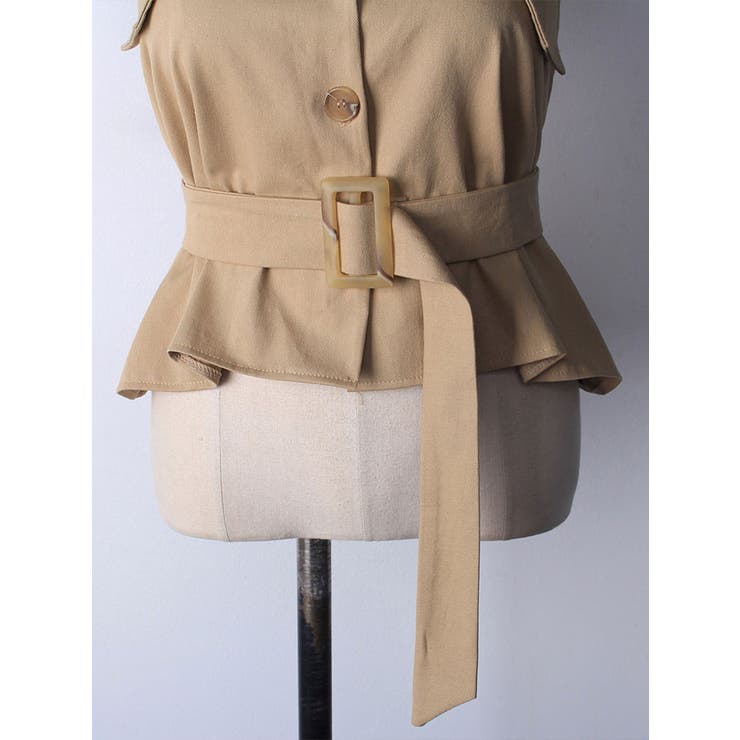 トレンチ風 ビスチェ ベルト付き | VIVID LADY | 詳細画像6 