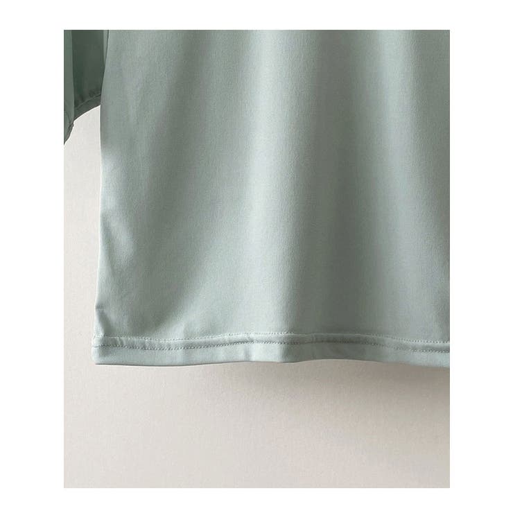 クールクロップド丈半袖Tシャツ レディース 無地 | VIVID LADY | 詳細画像7 