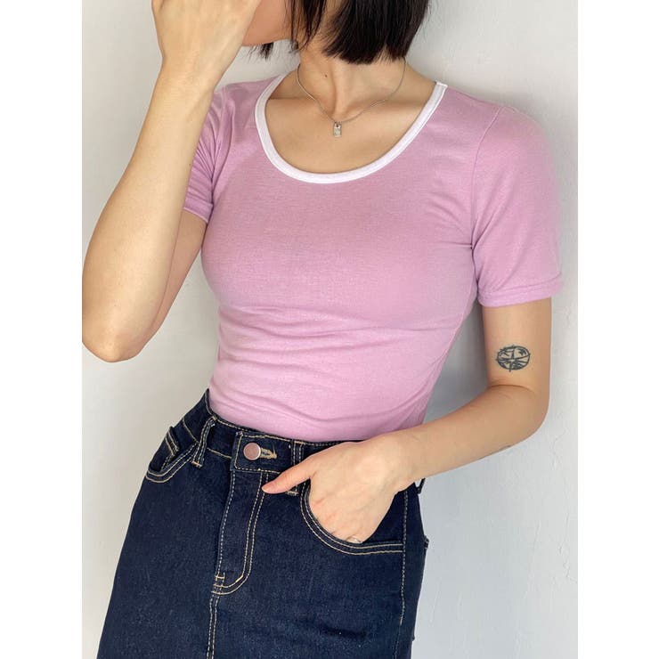 配色tシャツ レディース 半袖 | VIVID LADY | 詳細画像11 