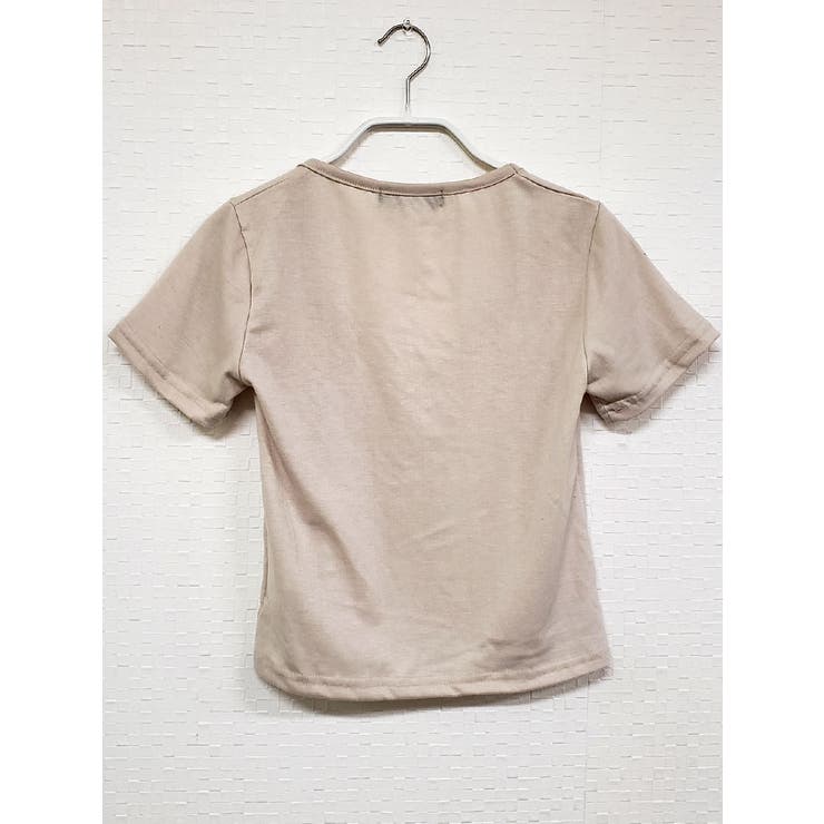 スクエアネックtシャツ クロップド丈 半袖 | VIVID LADY | 詳細画像4 