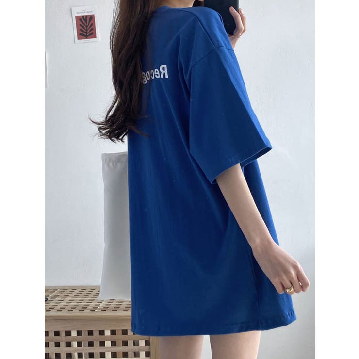 Tシャツ半袖 オーバーサイズ Tシャツ半袖レディース[品番