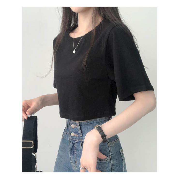 13カラークロップド半袖tシャツ レディース 半袖 | VIVID LADY | 詳細画像15 