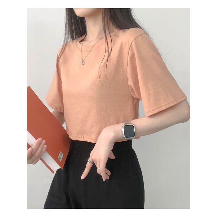 13カラークロップド半袖tシャツ レディース 半袖 | VIVID LADY | 詳細画像27 