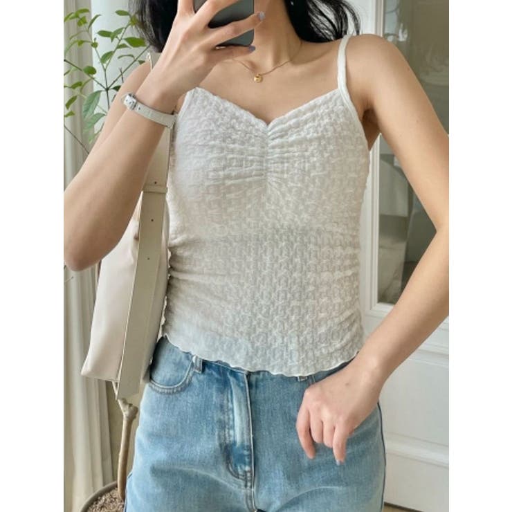 ユニークな感じのキャミタンクTシャツ レディース 夏 | VIVID LADY | 詳細画像7 