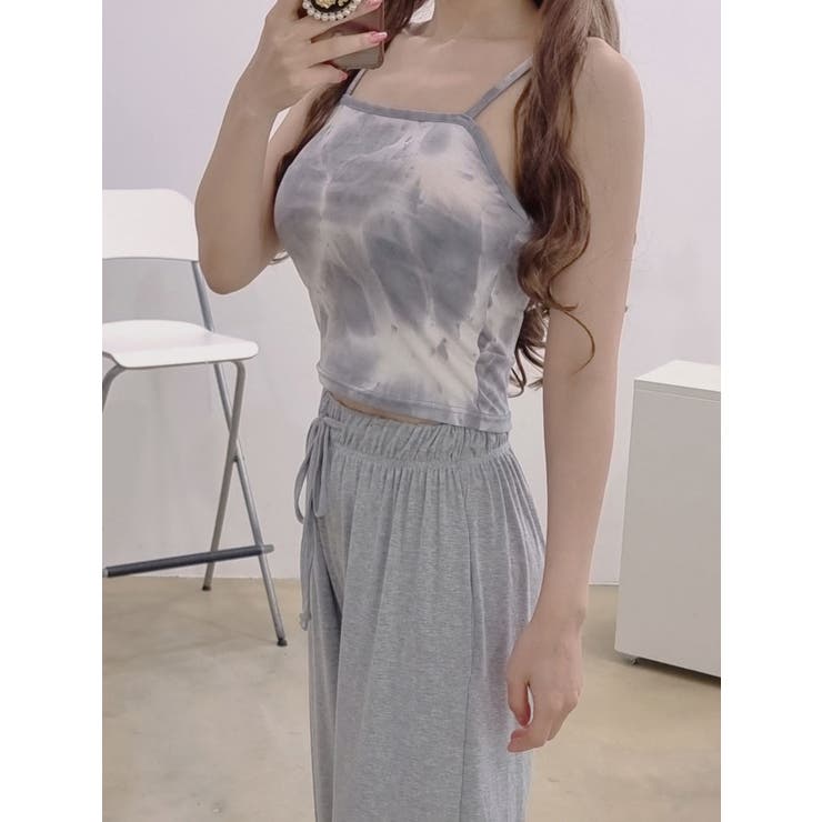 タイダイ柄キャミタンクTシャツ レディース 夏[品番