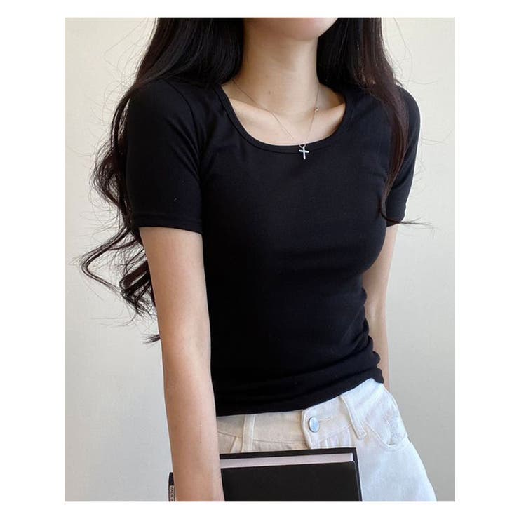 新品 黒ティシャツ ティシャツ レディース トップス カットソー 黒 半袖 夏服 miniministore（ミニミニストア） tシャツ ロゴtシャツ 半袖 サマー