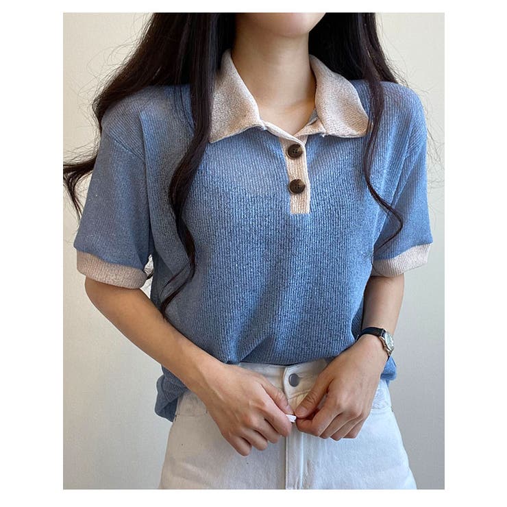 極美品♡24SSローヘンLOHENバイカラーレイヤードTshirt半袖Tシャツ 極美品♡24SSローヘンLOHENバイカラーレイヤードTshirt 半袖シャツ
