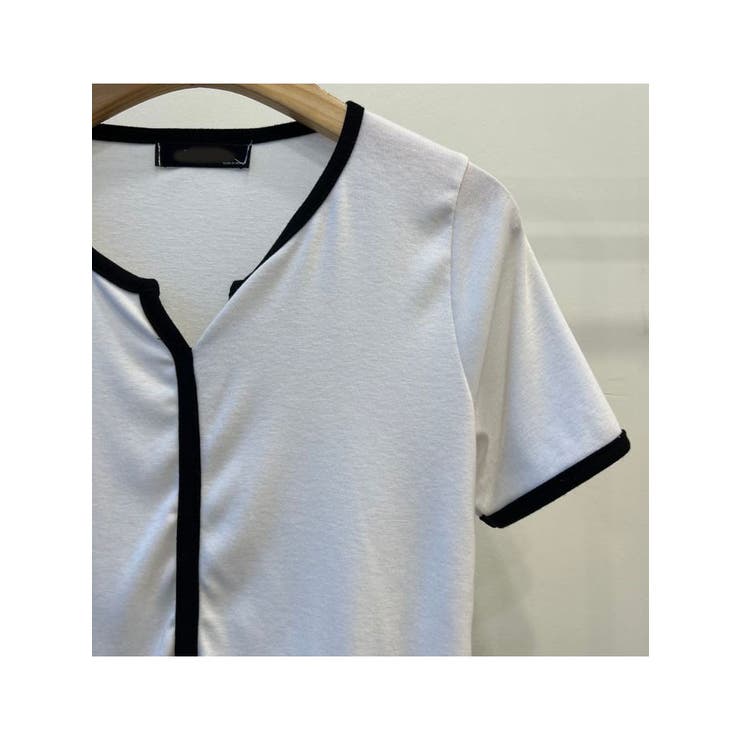 シンプル配色クロップド丈半袖Tシャツ 全4色 レディース | VIVID LADY | 詳細画像4 