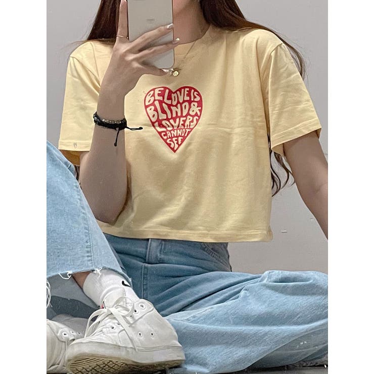 可愛い☆【 】クロップド丈 半袖Tシャツ 関/送込み Tシャツ 胸開き クロップド丈 半袖 ショート丈 クロップドT