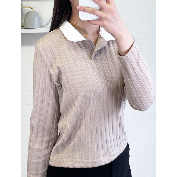 HINNOMINATE 売れ筋商品|||ヒノミネイト Tシャツ トップス レディース Polo shirts Beige 送料無料】 ヒノミネイト レディース ポロシャツ トップス Polo