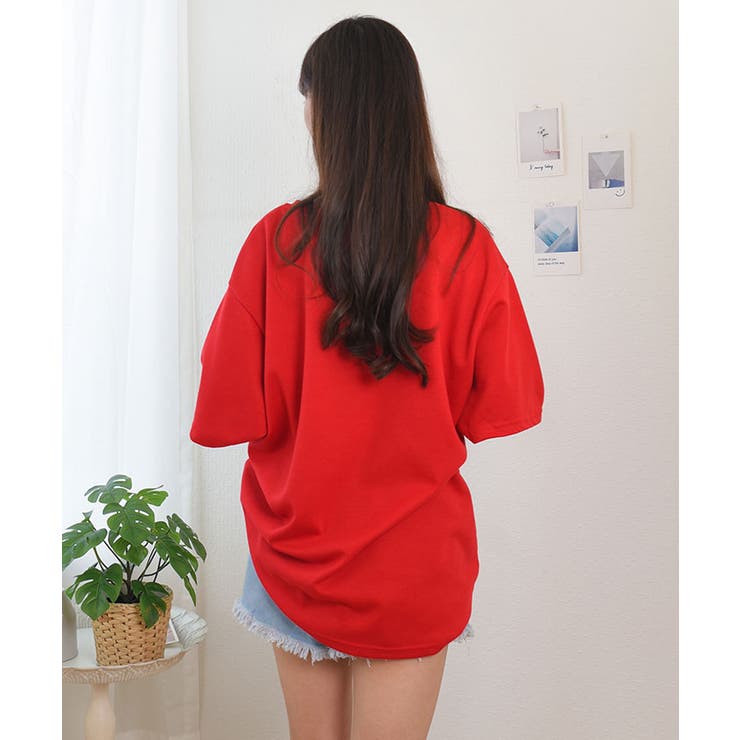 Tシャツ半袖 オーバーサイズ Tシャツ半袖レディース | VIVID LADY | 詳細画像32 