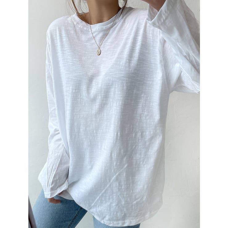 オーバーフィットtシャツ 長袖 全8色 | VIVID LADY | 詳細画像8 