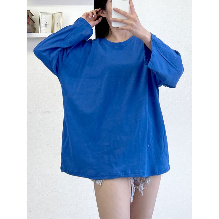 オーバーフィットtシャツ 長袖 全8色 | VIVID LADY | 詳細画像33 