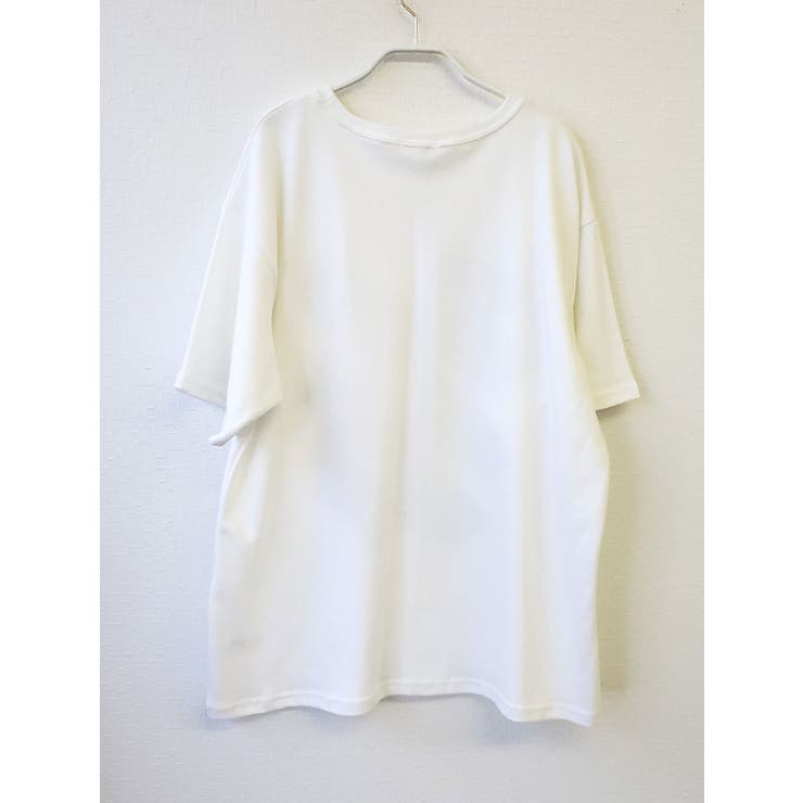 オーバーフィットロゴ入りtシャツ 半袖 Y2K[品番：KH000013825