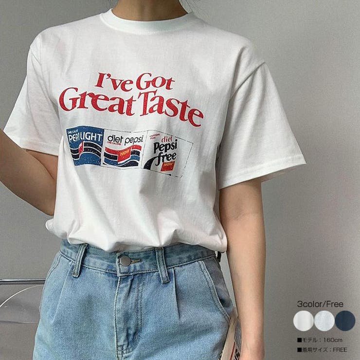 ロゴ入りTシャツ半袖 レディース 夏 | VIVID LADY | 詳細画像1 