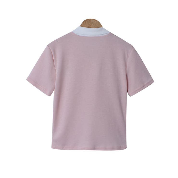トップス夏 襟付きトップス Tシャツ半袖[品番：KH000014001]｜VIVID  LADY（ビビッドレディー）のレディースファッション通販｜SHOPLIST（ショップリスト）