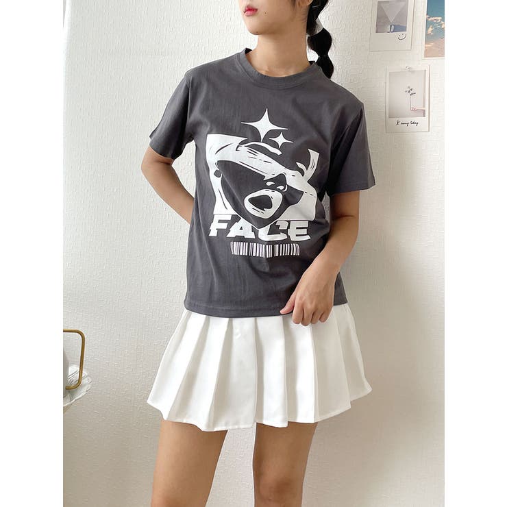 チャコール | トップス夏 tシャツ レディース | VIVID LADY