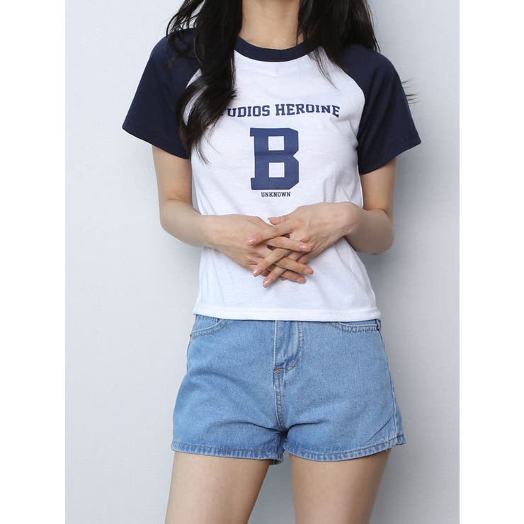 ロゴ入れtシャツ半袖 トップス夏 ロゴt | VIVID LADY | 詳細画像19 