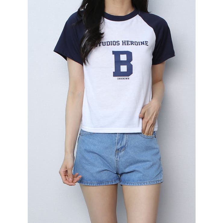 ロゴ入れtシャツ半袖 トップス夏 ロゴt | VIVID LADY | 詳細画像15 