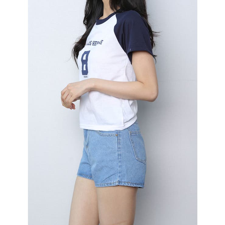 ロゴ入れtシャツ半袖 トップス夏 ロゴt | VIVID LADY | 詳細画像17 