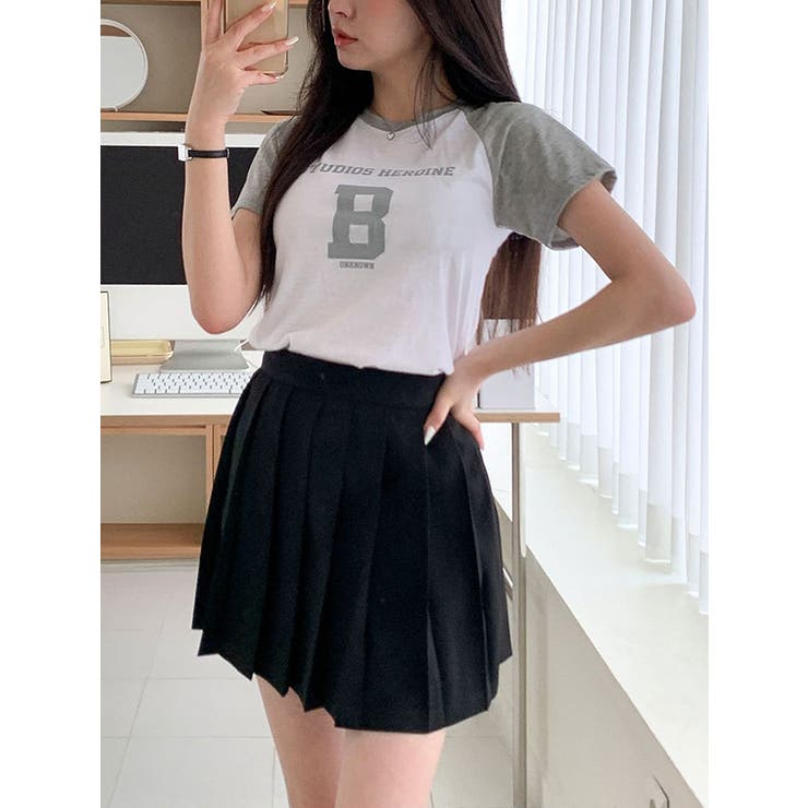 グレー | ロゴ入れtシャツ半袖 トップス夏 ロゴt | VIVID LADY