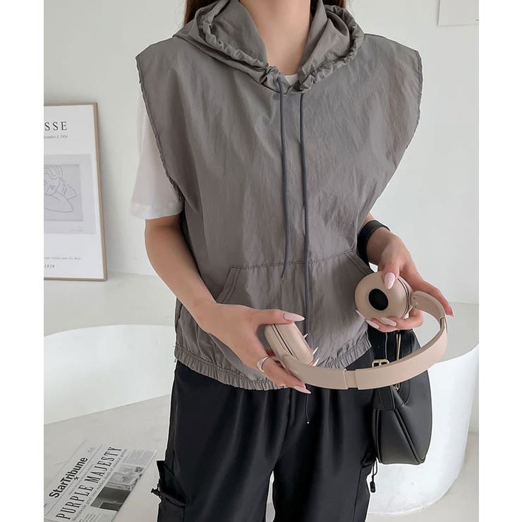 ノースリーブパーカー レディース 夏 | VIVID LADY | 詳細画像17 