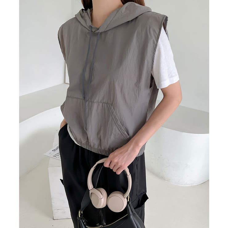 ノースリーブパーカー レディース 夏 | VIVID LADY | 詳細画像26 