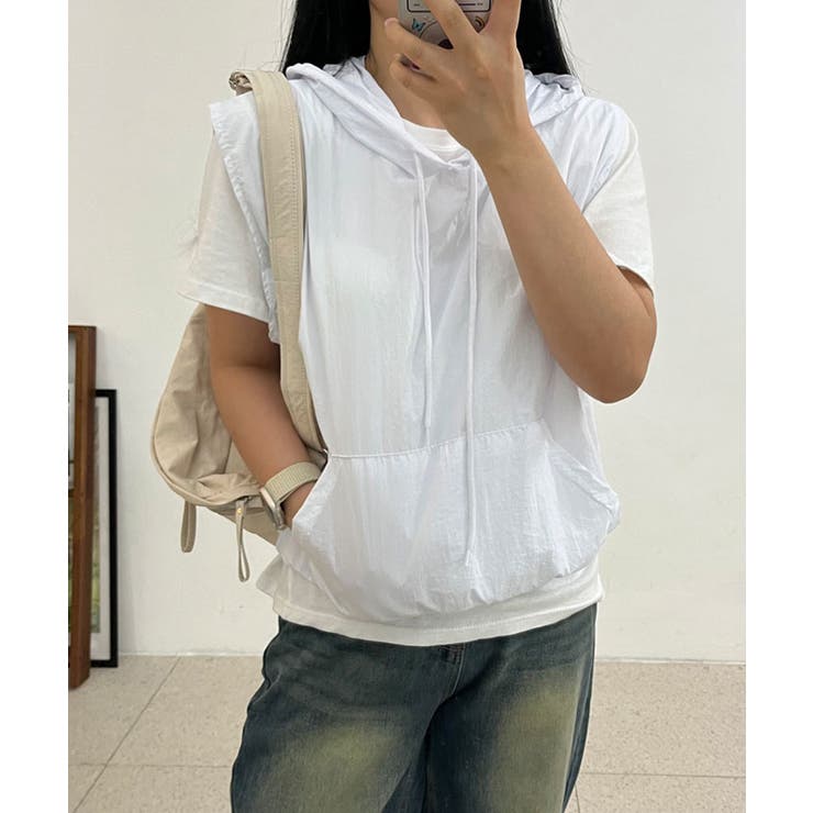 ノースリーブパーカー レディース 夏 | VIVID LADY | 詳細画像12 