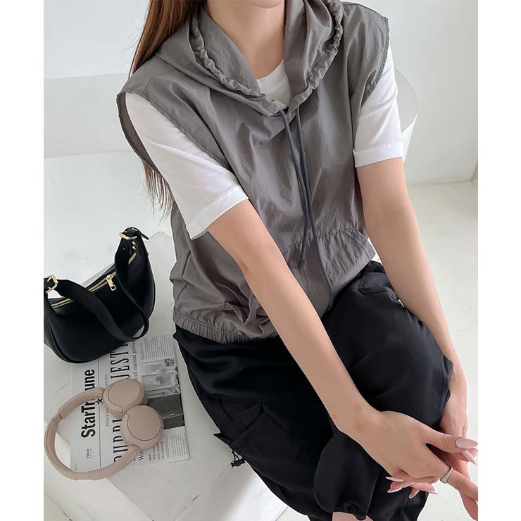 ノースリーブパーカー レディース 夏 | VIVID LADY | 詳細画像20 