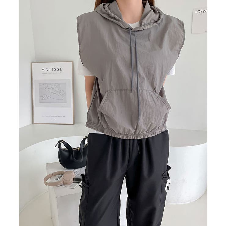 ノースリーブパーカー レディース 夏 | VIVID LADY | 詳細画像23 