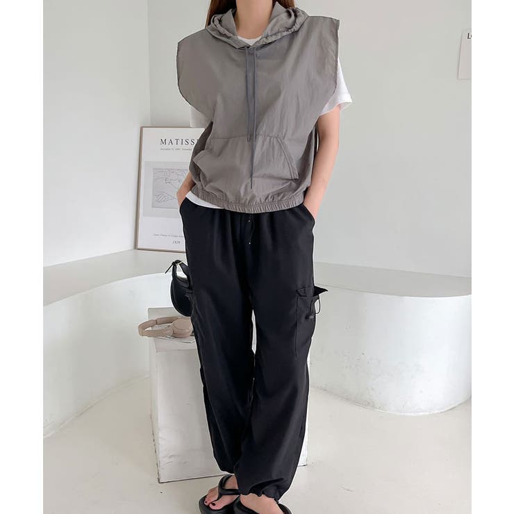 ノースリーブパーカー レディース 夏 | VIVID LADY | 詳細画像24 