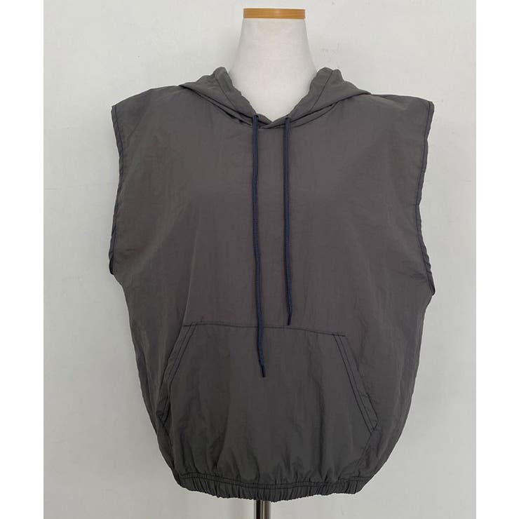 ノースリーブパーカー レディース 夏 | VIVID LADY | 詳細画像5 