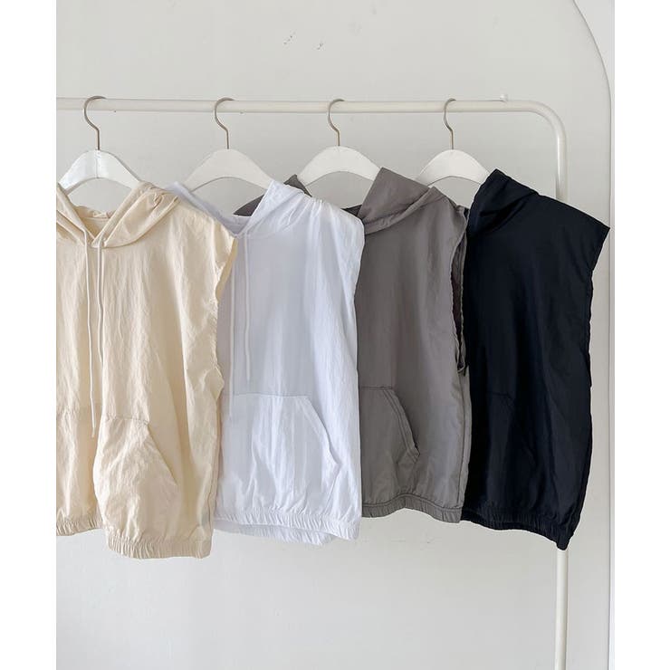 ノースリーブパーカー レディース 夏 | VIVID LADY | 詳細画像7 