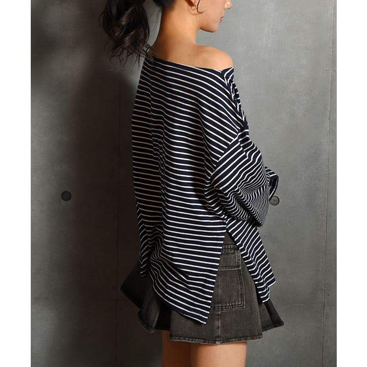 オフショルダー カットソー Tシャツ | VIVID LADY | 詳細画像24 