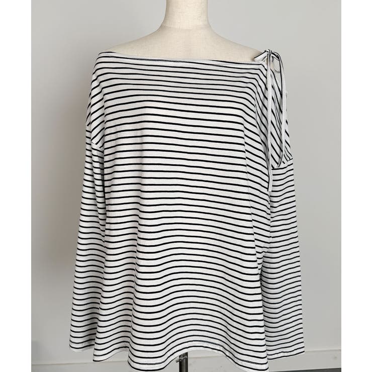 オフショルダー カットソー Tシャツ | VIVID LADY | 詳細画像2 