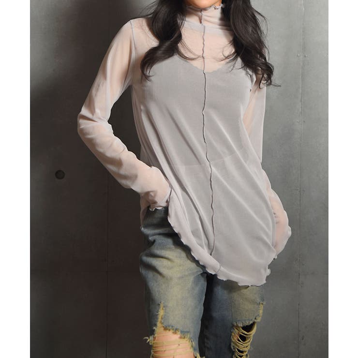 シアーインナートップス メローハイネックシアートップス シースルー | VIVID LADY | 詳細画像10 