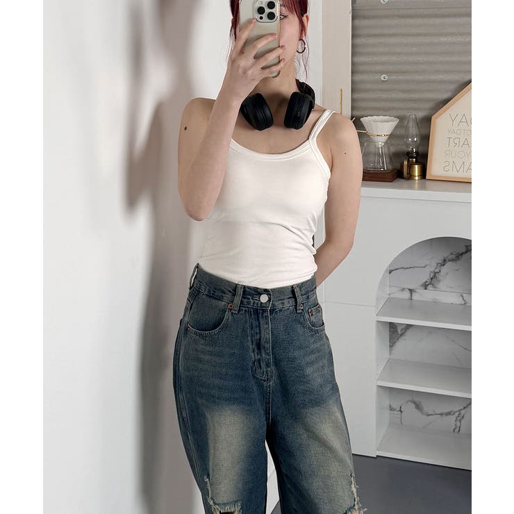 見せインナー キャミソール 胸カップ付き | VIVID LADY | 詳細画像21 