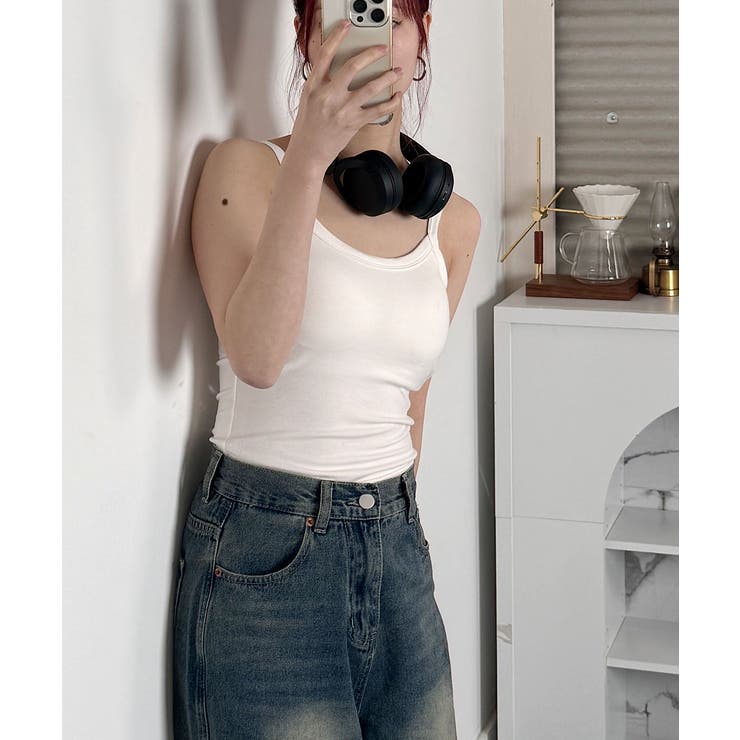 見せインナー キャミソール 胸カップ付き | VIVID LADY | 詳細画像23 