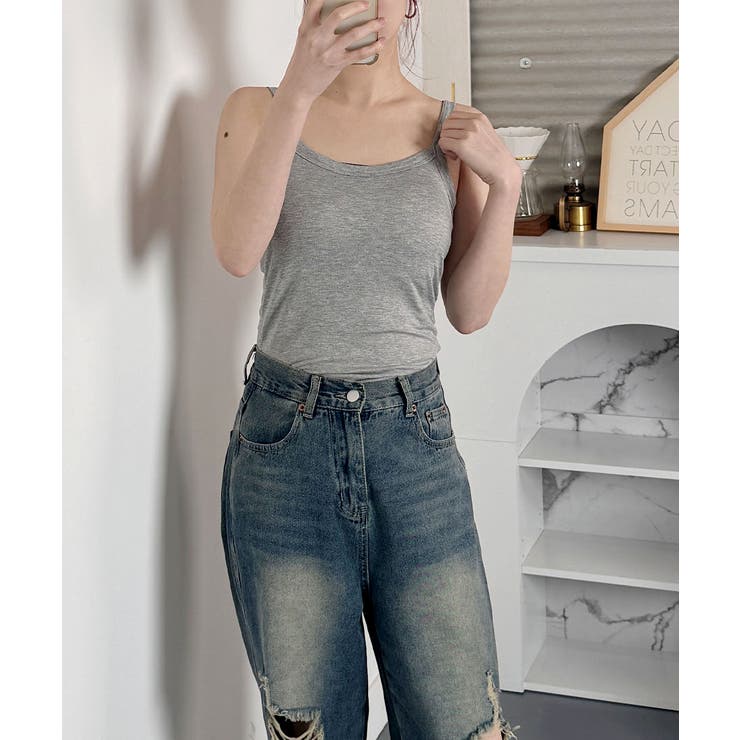 見せインナー キャミソール 胸カップ付き | VIVID LADY | 詳細画像36 