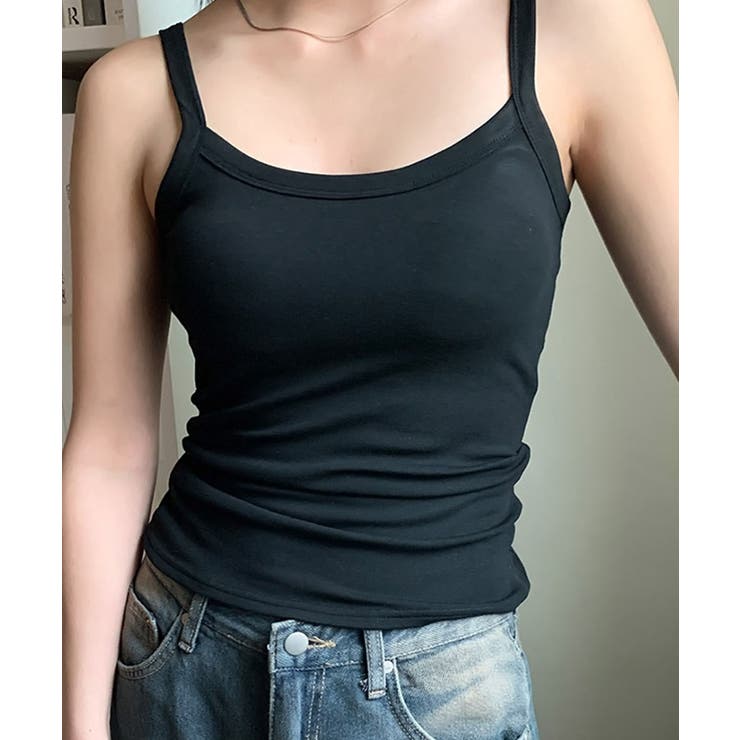 見せインナー キャミソール 胸カップ付き | VIVID LADY | 詳細画像1 