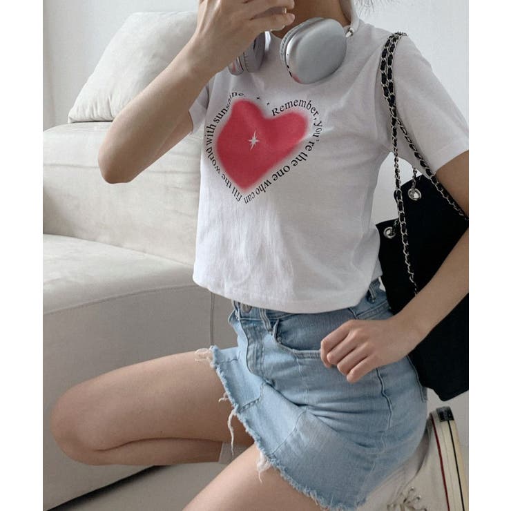 半袖tシャツ カットソー ショートtシャツ[品番：KH000015233]｜VIVID  LADY（ビビッドレディー）のレディースファッション通販｜SHOPLIST（ショップリスト）