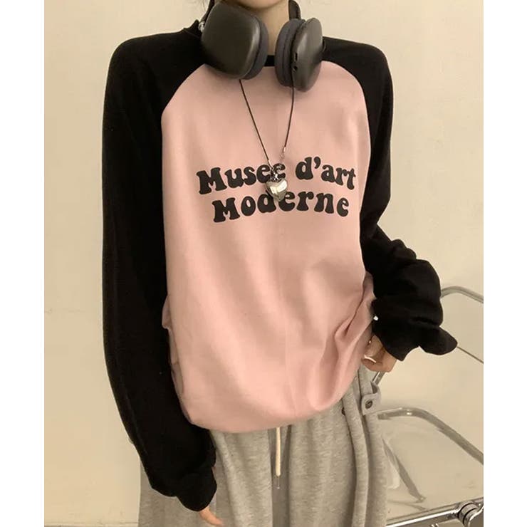ラグラン tシャツ トレーナー | VIVID LADY | 詳細画像1 