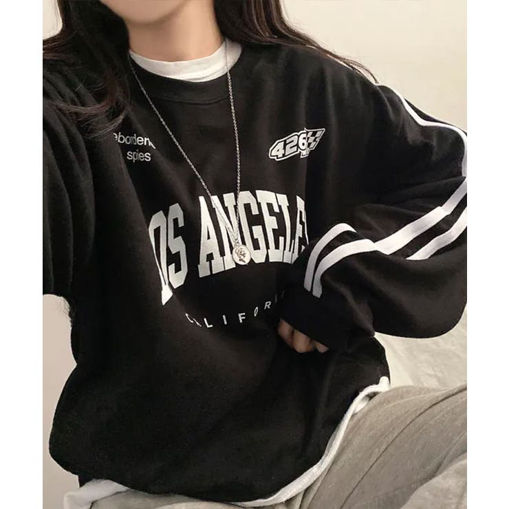 スリーブライン tシャツ 長袖 | VIVID LADY | 詳細画像24 