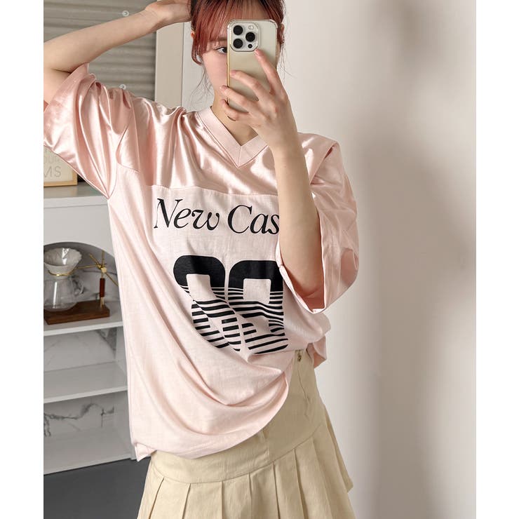 ナンバリング シャイニー ホッケーTシャツ[品番：KH000015459