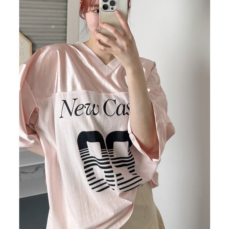 ナンバリング シャイニー ホッケーTシャツ[品番：KH000015459