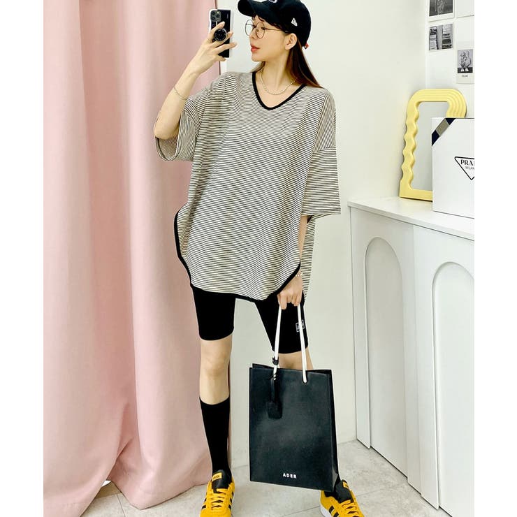 ボーダー 半袖 Tシャツ | VIVID LADY | 詳細画像12 
