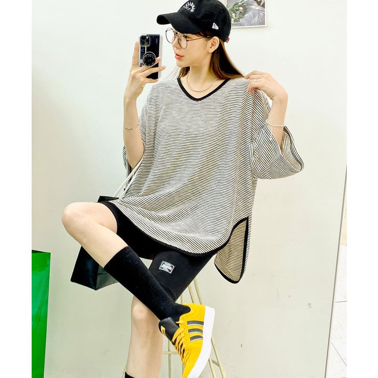 ボーダー 半袖 Tシャツ | VIVID LADY | 詳細画像9 