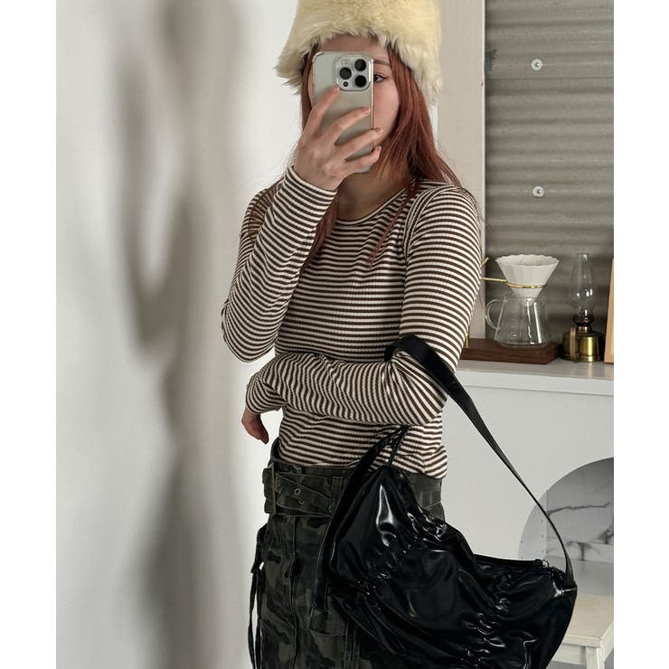 オープンショルダー Tシャツ 肩出しTシャツ | VIVID LADY | 詳細画像31 