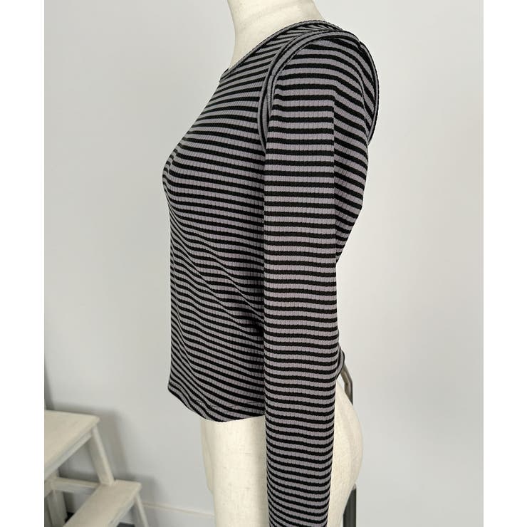 オープンショルダー Tシャツ 肩出しTシャツ | VIVID LADY | 詳細画像4 