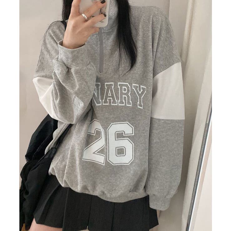 春ロゴ入りアノラックトレーナー レディース 長袖 | VIVID LADY | 詳細画像13 